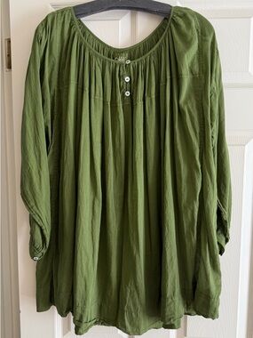 Matta Green Blouse